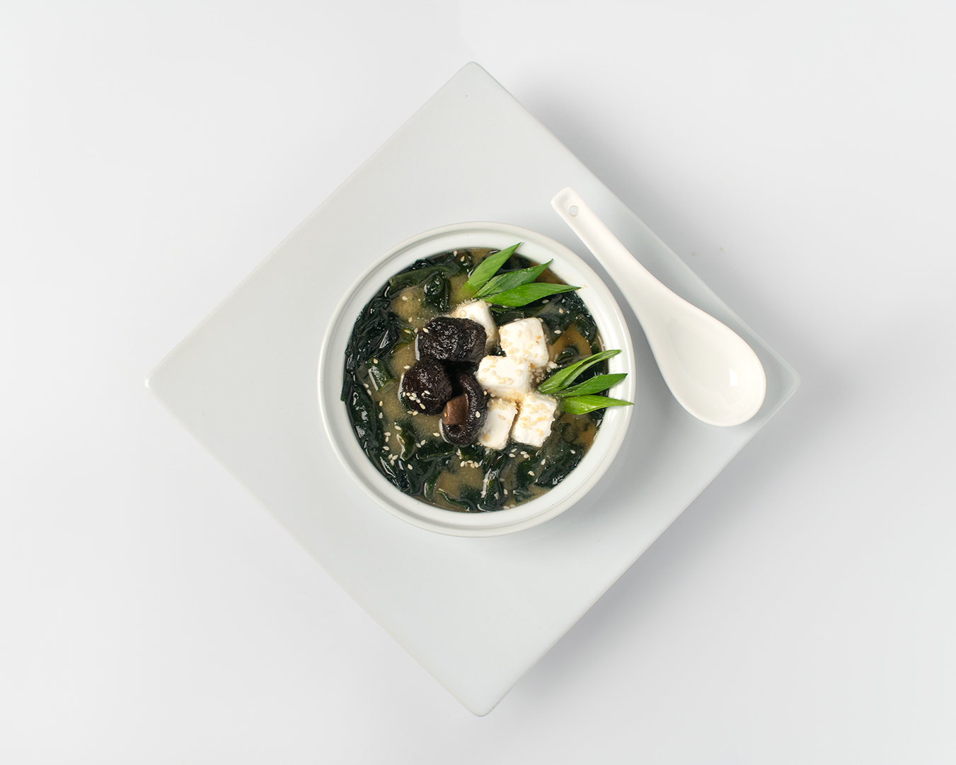 Мисо суп с шиитаки