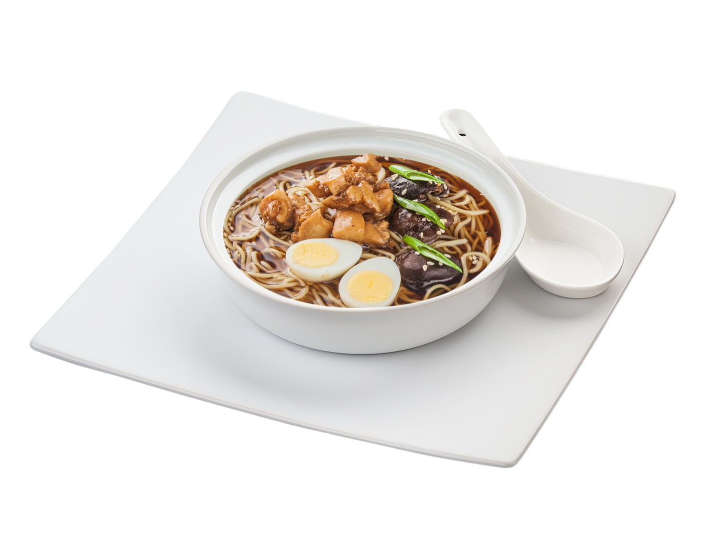 Суп Рамэн с курицей