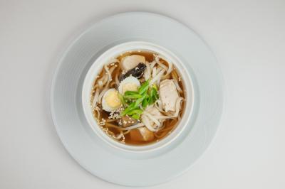 Рамен с курицей