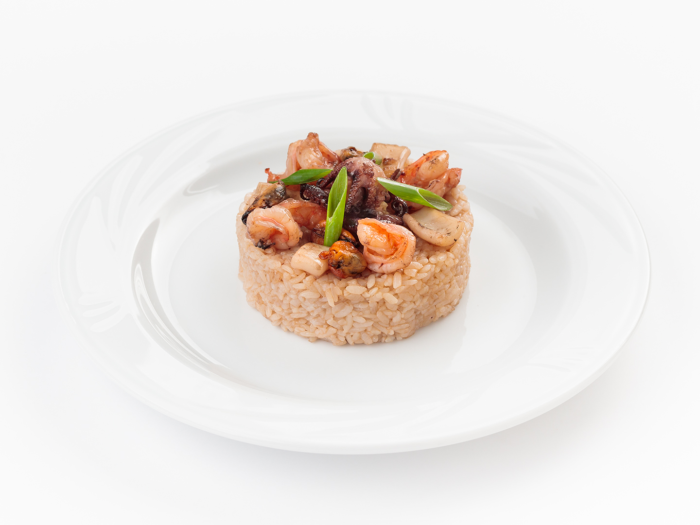 Рис с морепродуктами