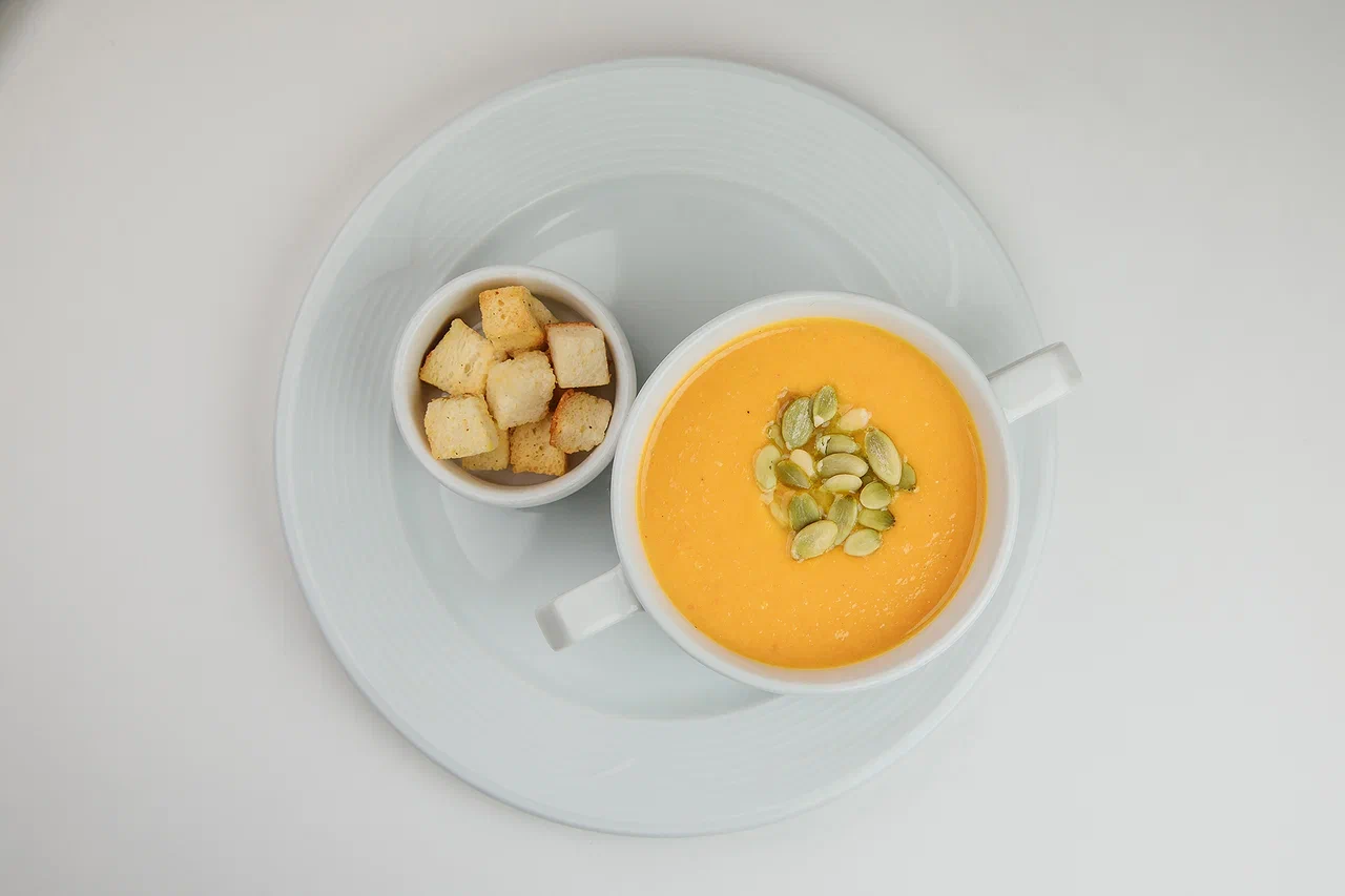 Суп пюре из тыквы