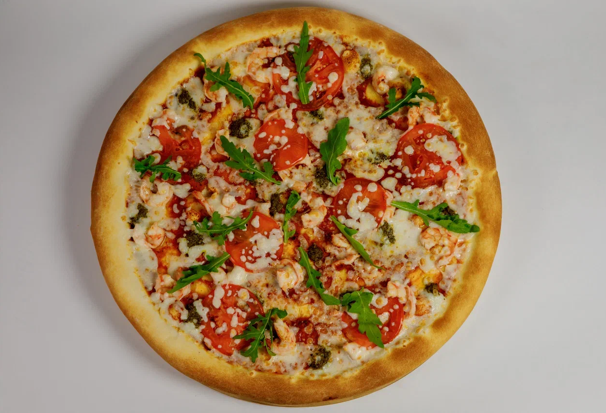 С тигровыми креветками