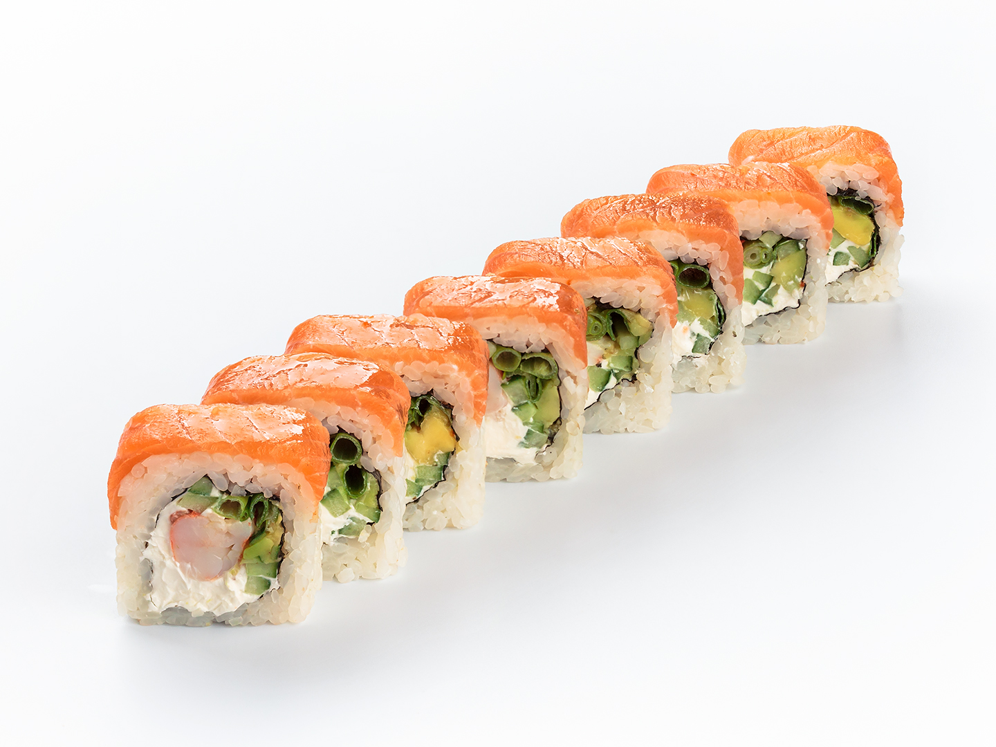 Ролл Филадельфия с креветкой