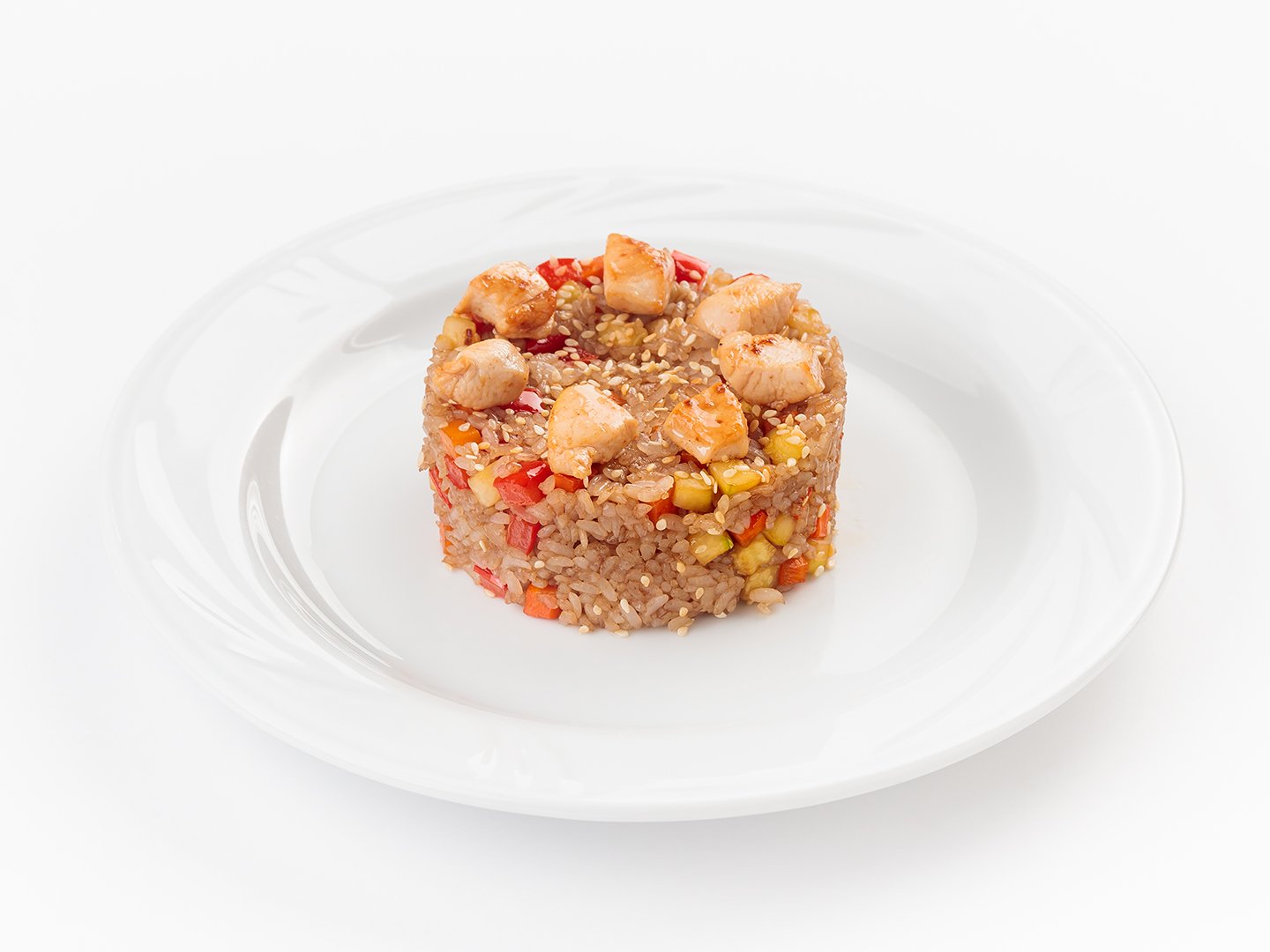 Рис с курицей