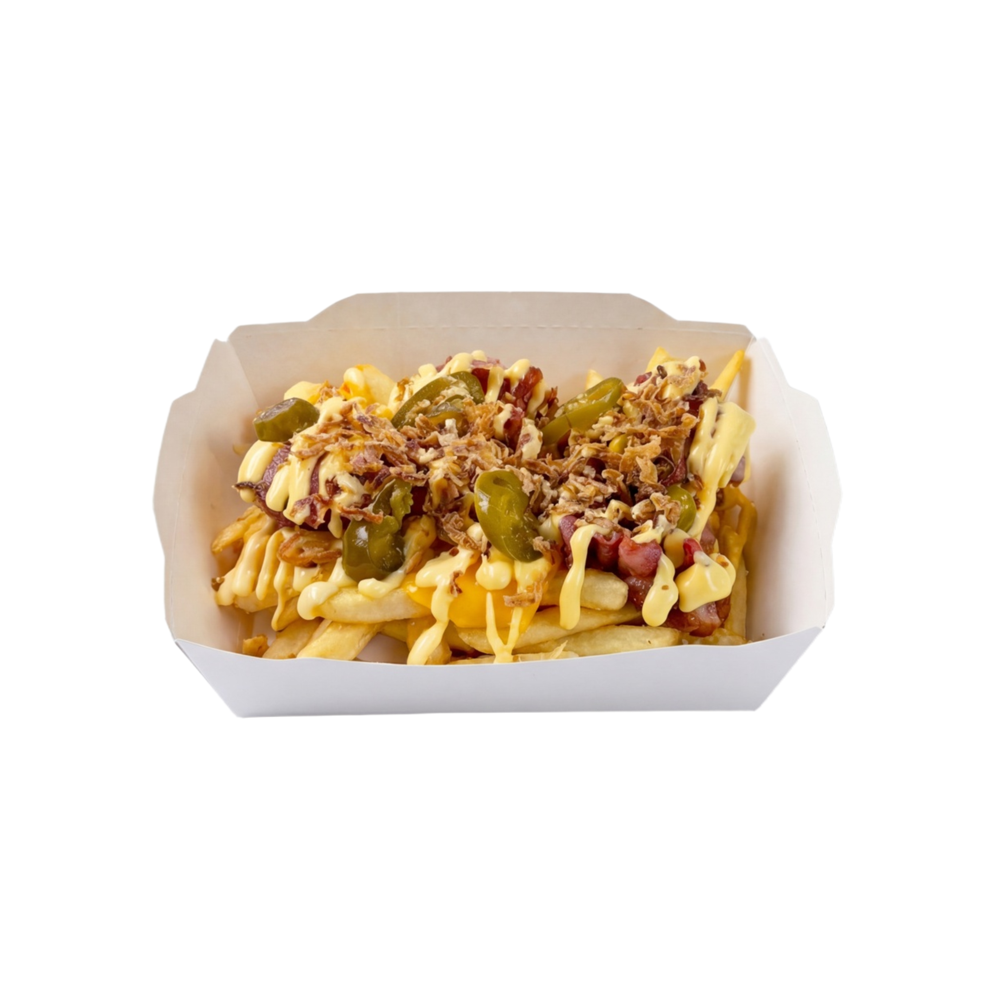 Картошка с беконом и сыром