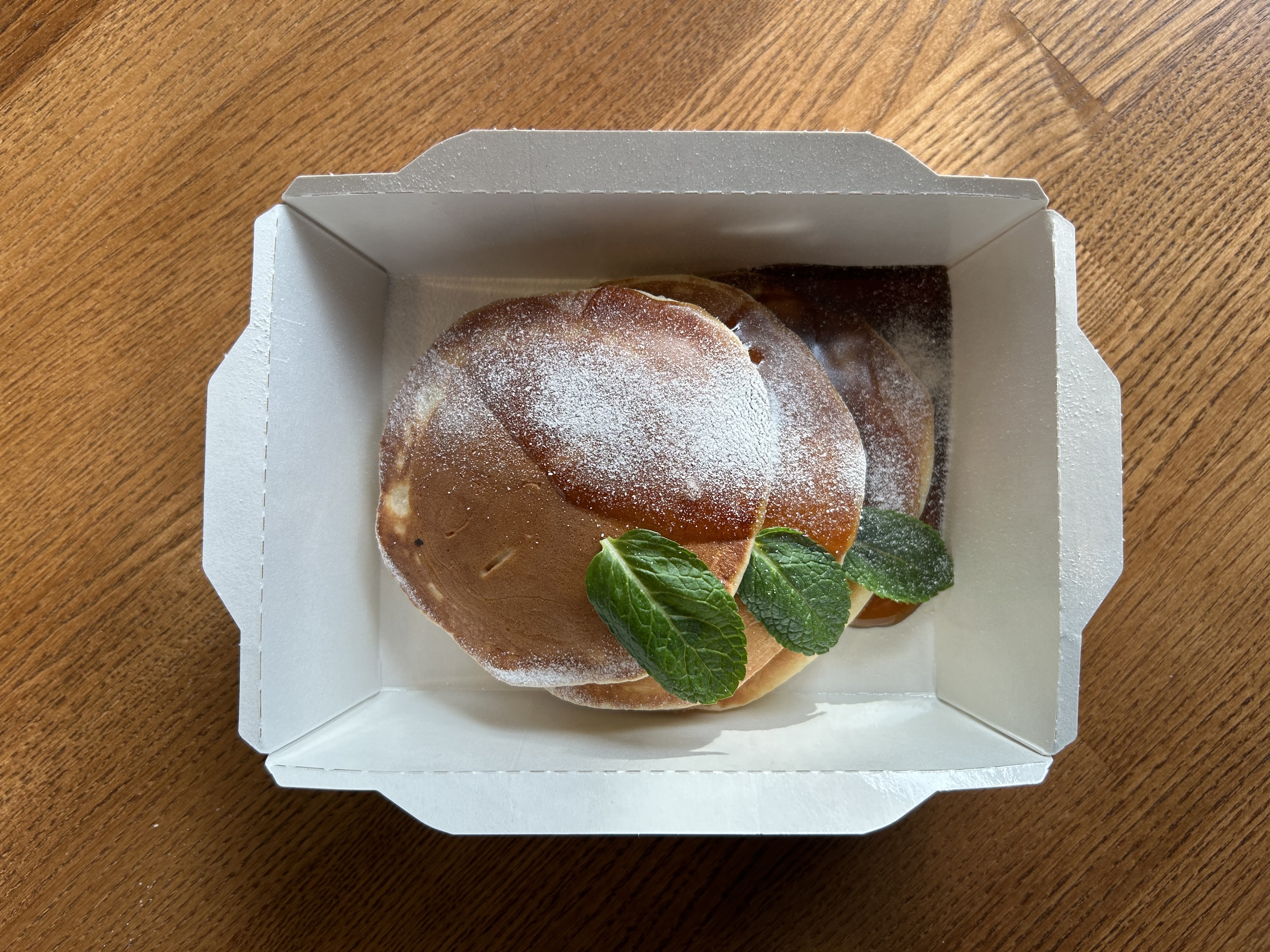 3 панкейка и топпинг