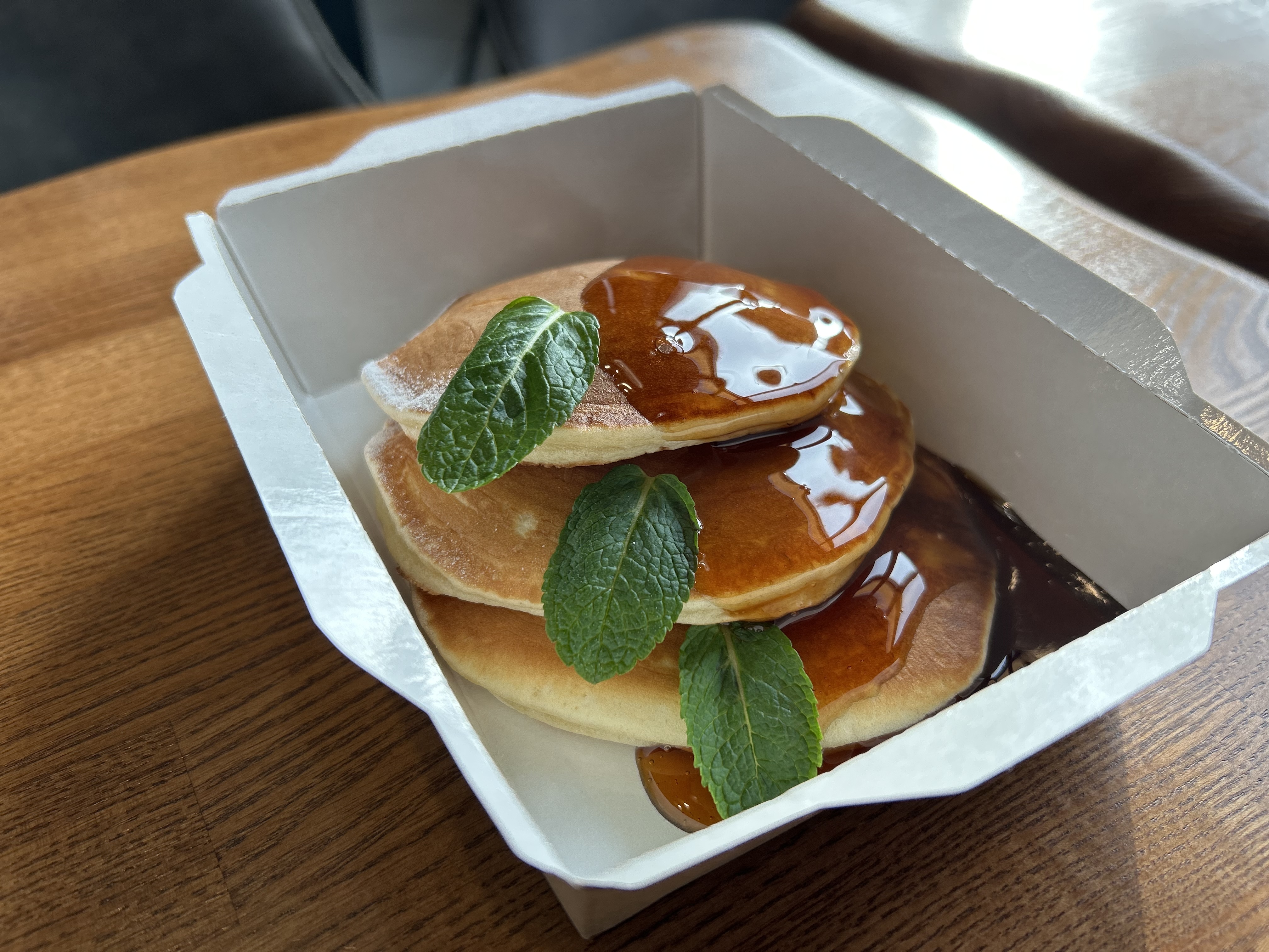 3 панкейка и топпинг