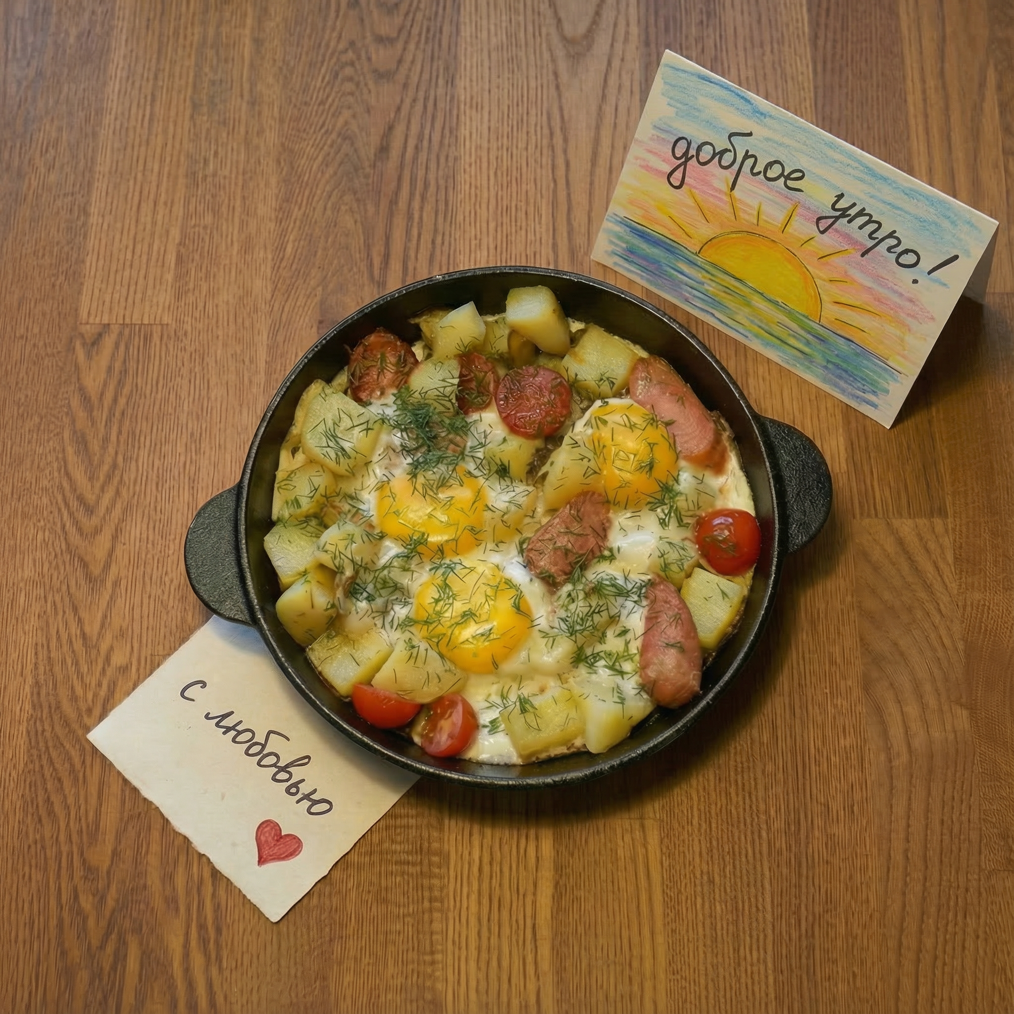 Завтрак по деревенски