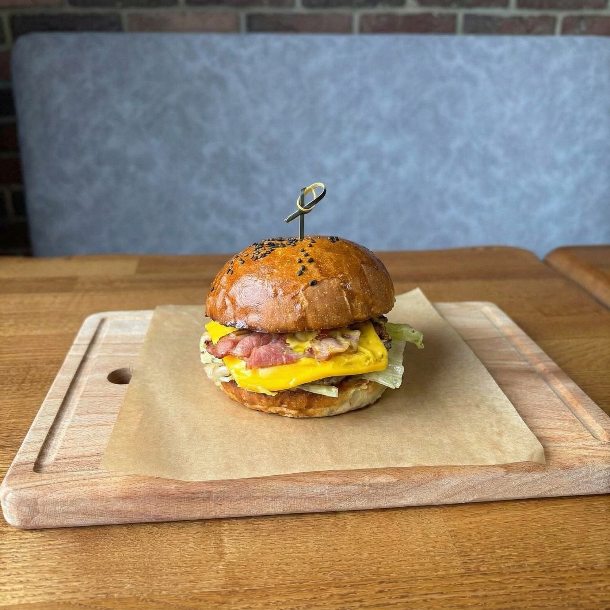 Бургер мега сыр