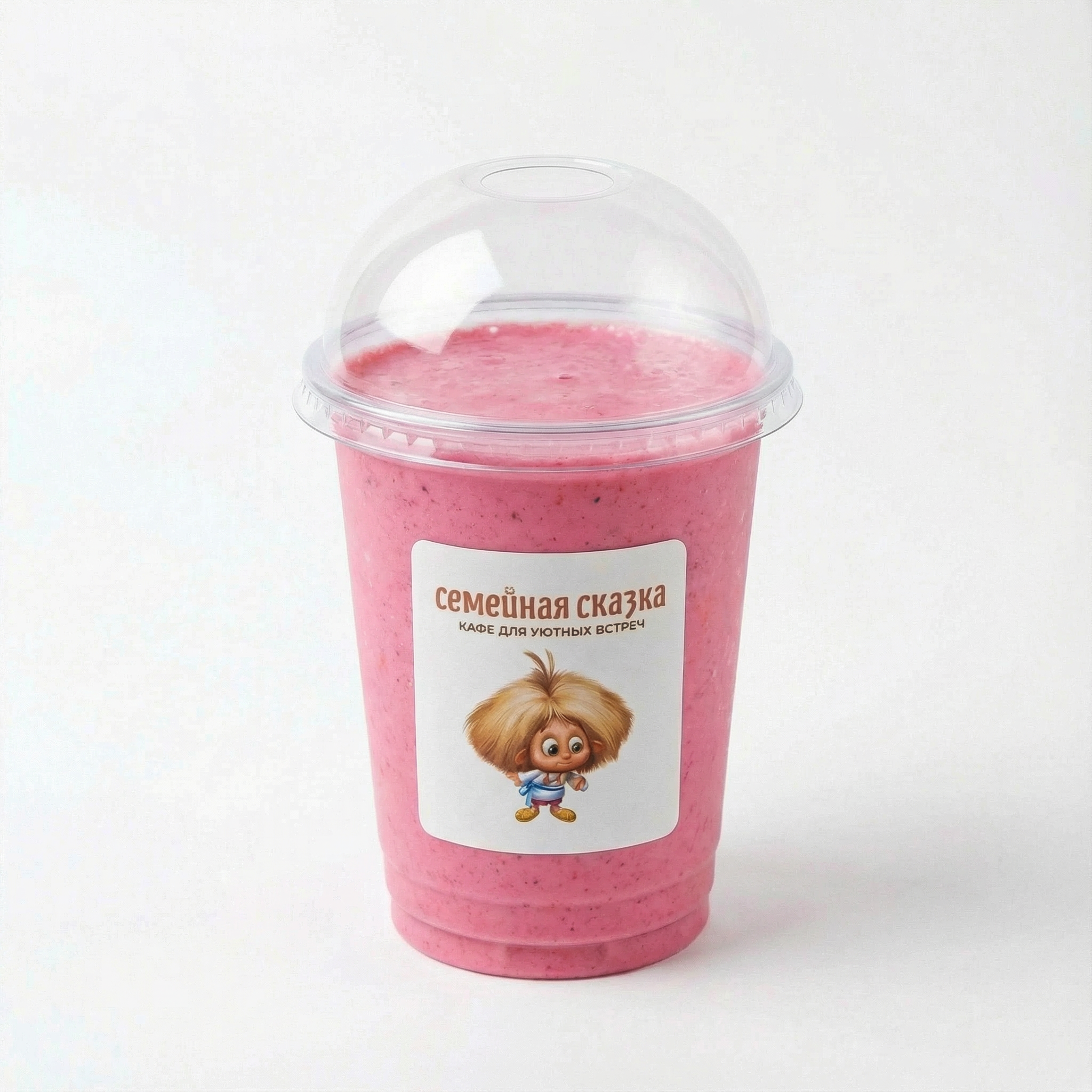 Молочный коктейль клубника 0,3л