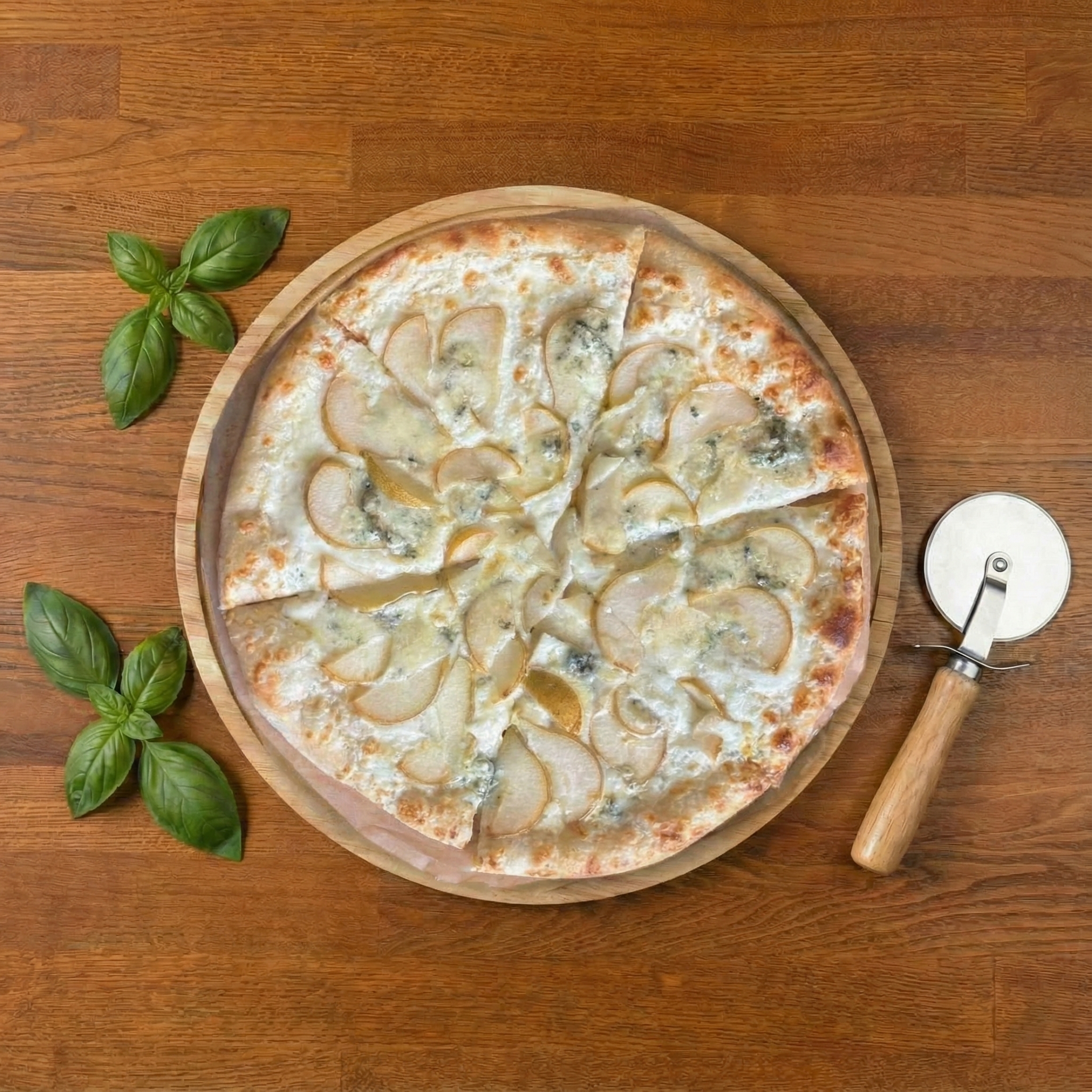 Пицца груша - горгонзола