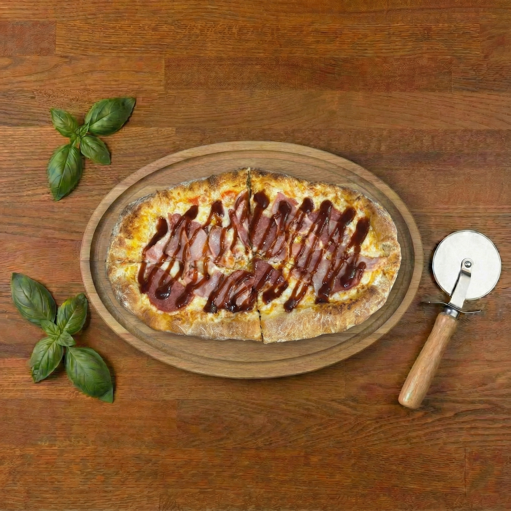 Мини пицца - барбекю