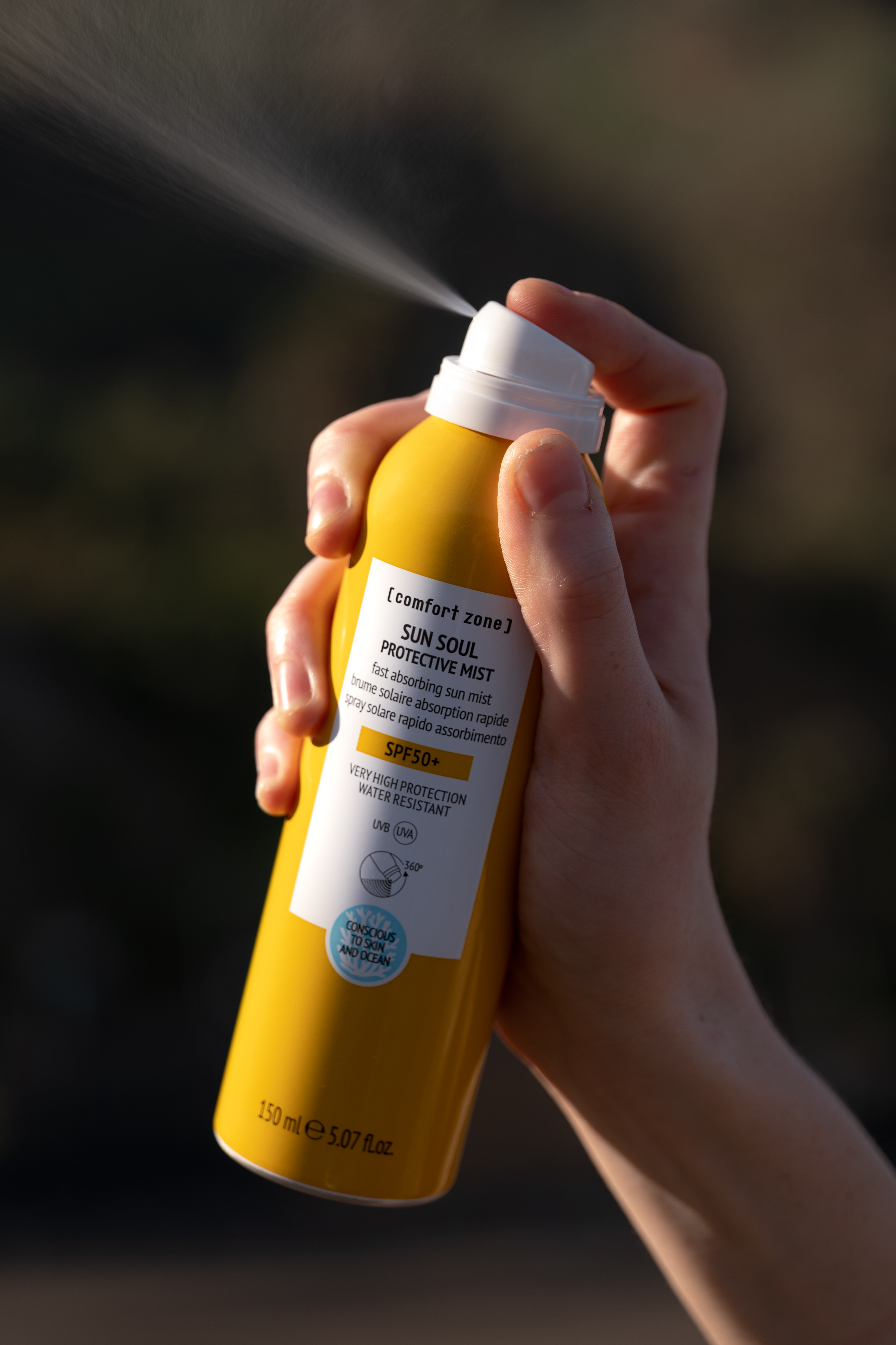 Солнцезащитный спрей для тела SPF 50+ Comfort Zone / Sun Soul Protective Mist