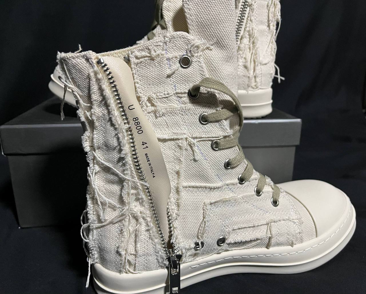 Rick Owens Ramones Slashed (Venom Opt)
