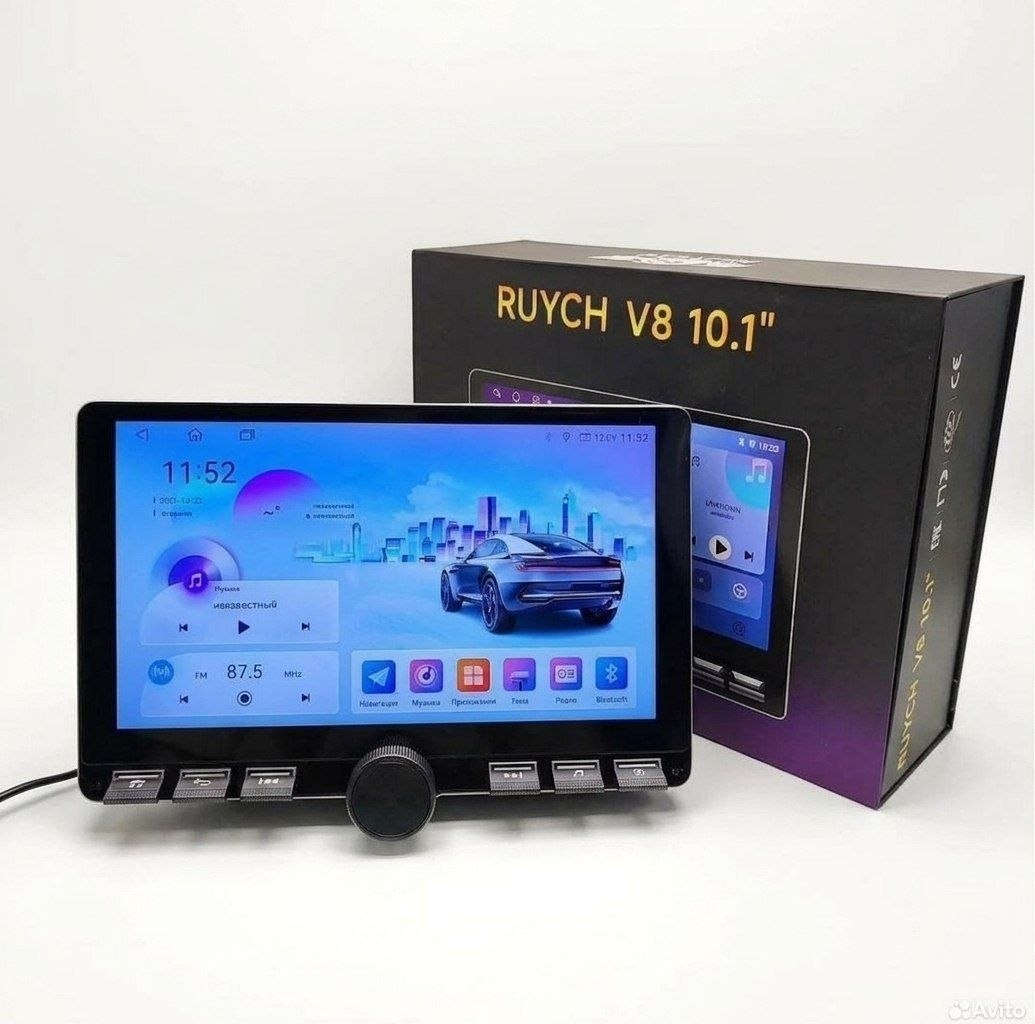 Андроид магнитола Ruych V8 С10А (ДрайвБас)