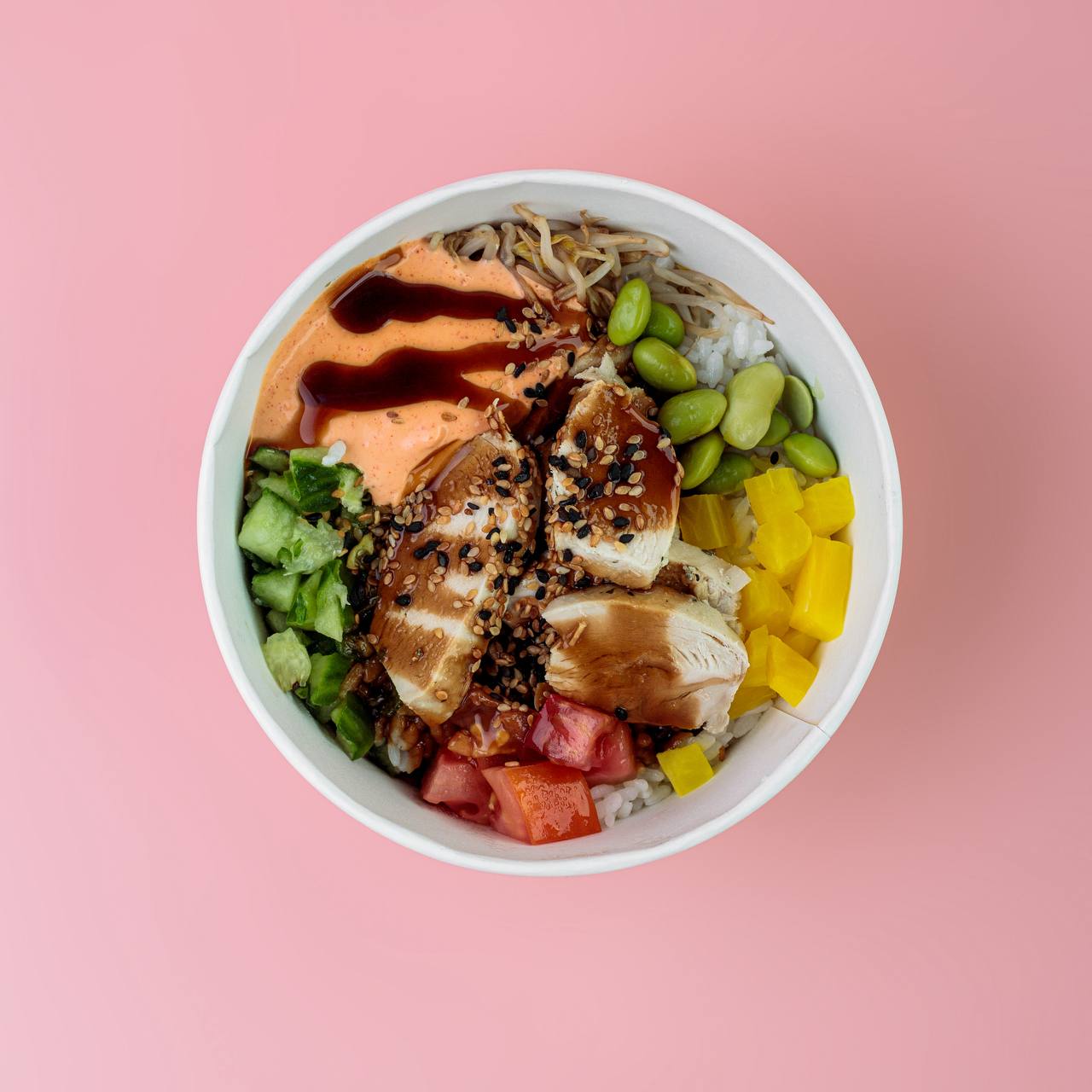 Салат Боул с мясом птицы