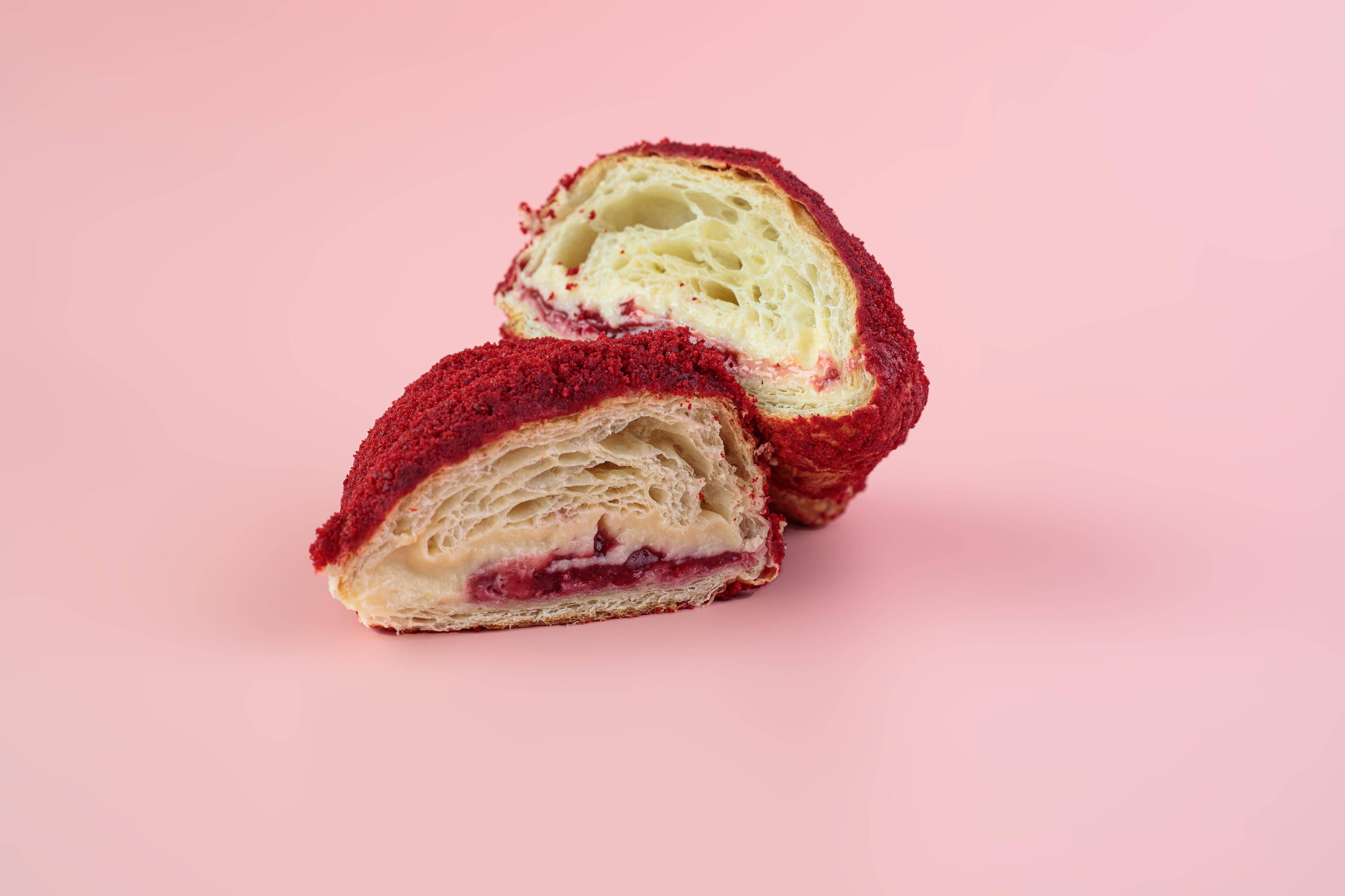 Круассан Прованский с  Малиной