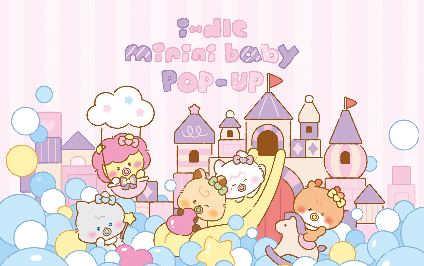 ОФИЦИАЛЬНЫЙ K-pop мерч I-DLE + LINE FRIENS I-DLE MININI BABY POP-UP
