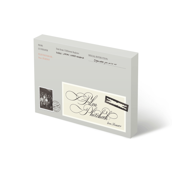 ОФИЦИАЛЬНЫЙ альбом LE SSERAFIM FILM PHOTOBOOK: Dear, FEARNOT