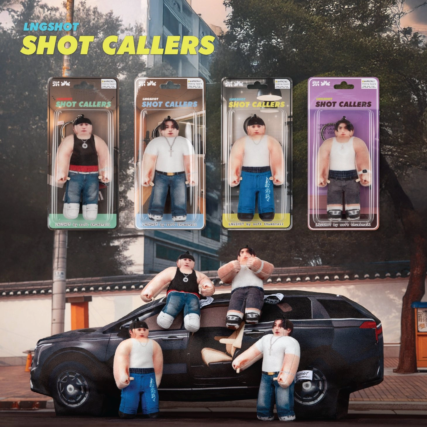 ОФИЦИАЛЬНЫЙ K-pop альбом LNGSHOT SHOT CALLERS (Character Ver.)