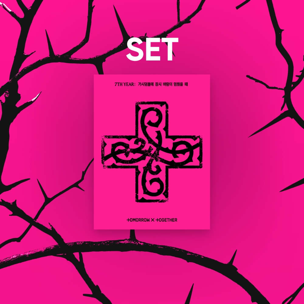 ОФИЦИАЛЬНЫЙ альбом TXT A MOMENT OF STILLNESS IN THE THORNS PPULBATU VER SET