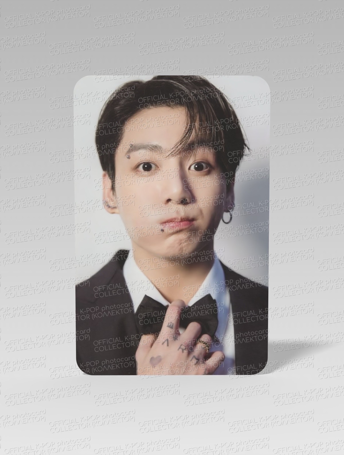 ОФИЦИАЛЬНАЯ K-pop карта Чонгука BTS 2021 THE FACT PHOTOBOOK CHINA SPECIAL EDITION BENEFIT (Предзаказная)