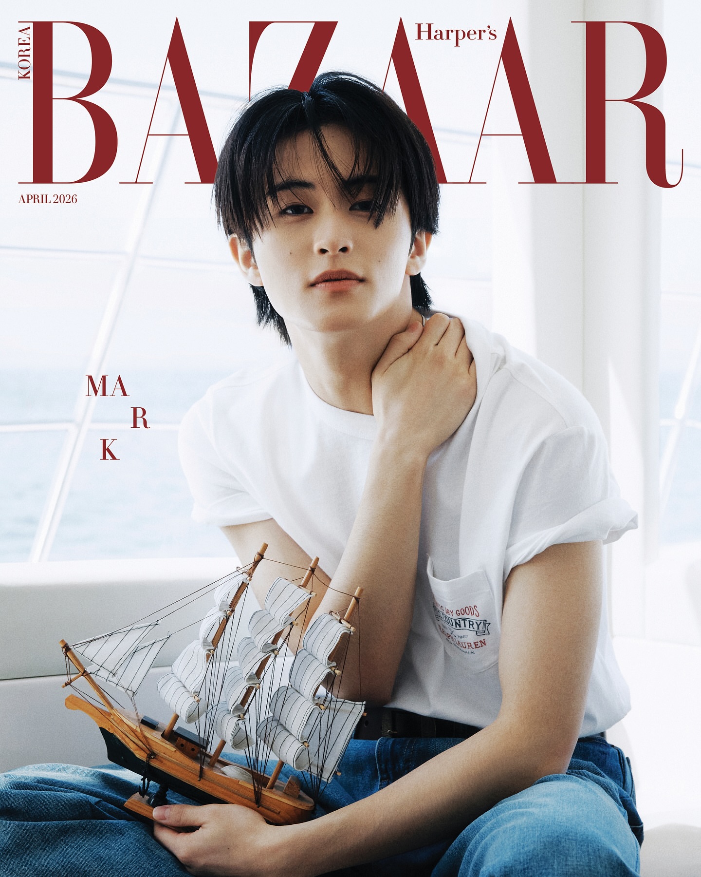 (Марк) ОФИЦИАЛЬНЫЙ журнал HARPER'S BAZAAR 2026.04 B Type