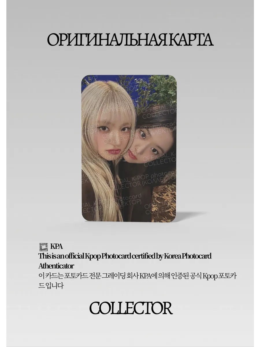 IVE FANMEETING 2025 | SCOUT FANMEETING Официальная  K-pop фотокарта (CP/IV/SC/1U)