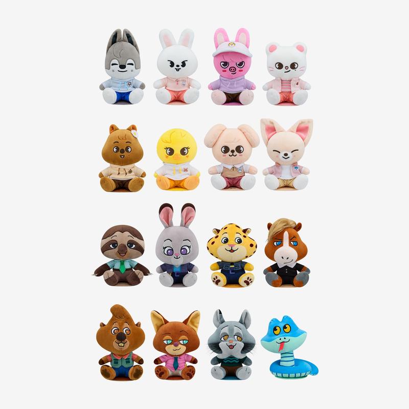 ОФИЦИАЛЬНЫЙ K-pop мерч STRAY KIDS SKZOO & ZOOTOPIA2 SHOULDER PLUSH
