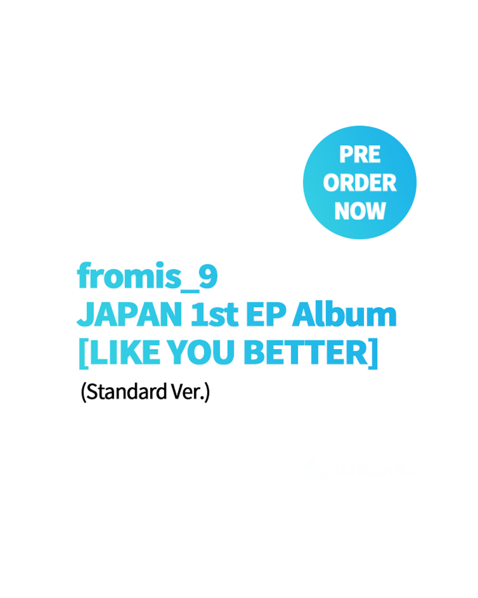 ОФИЦИАЛЬНЫЙ K-pop альбом FROMIS_9 LIKE YOU BETTER (Standard Ver.)