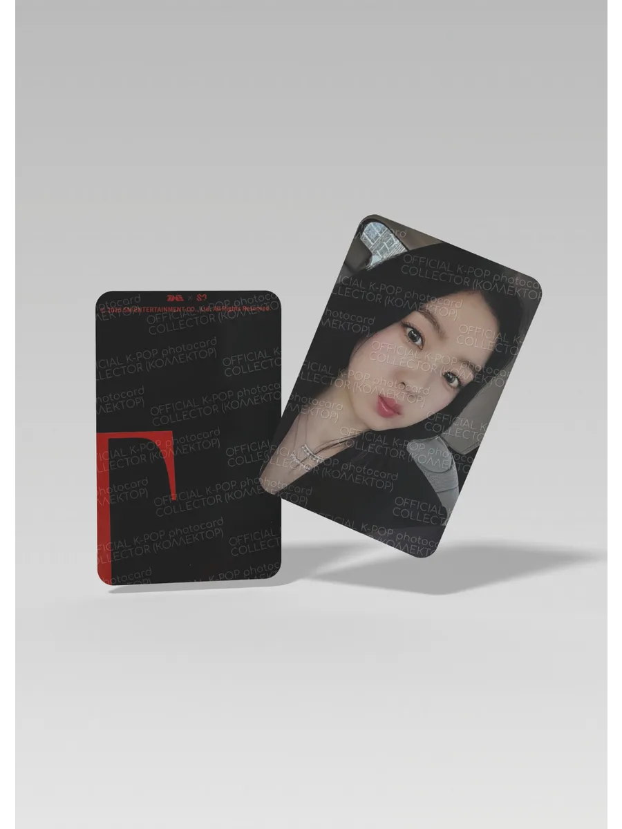 ОФИЦИАЛЬНАЯ K-pop карта Айрин RV TILT (Ивентовая) (серый)