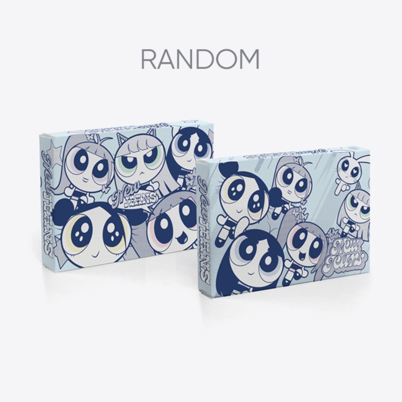 ОФИЦИАЛЬНЫЙ K-pop альбом NEWJEANS GET UP (THE POWERPUFF GIRLS X NJ BOX Ver.)