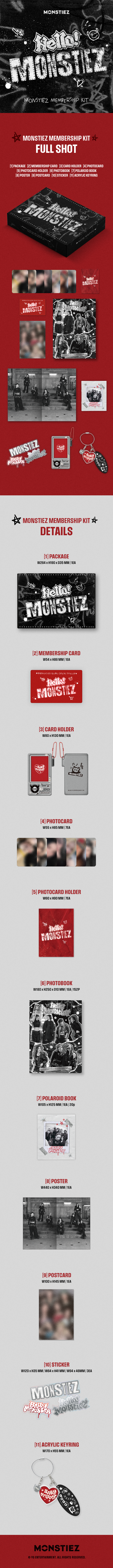 Членство MONSTIEZ BABYMONSTER (MEMBERSHIP)
