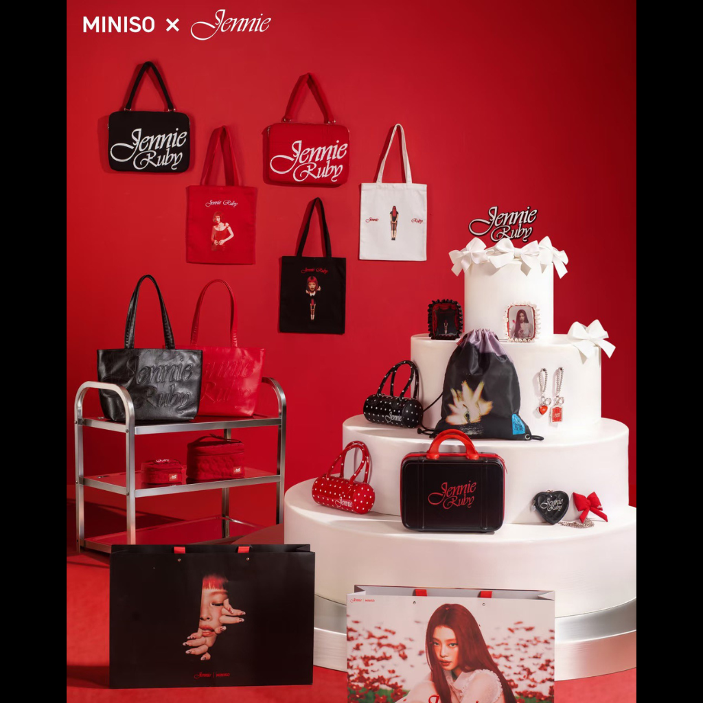 ОФИЦИАЛЬНЫЙ мерч JENNIE BLACKPINK RUBY + MINISO (3)