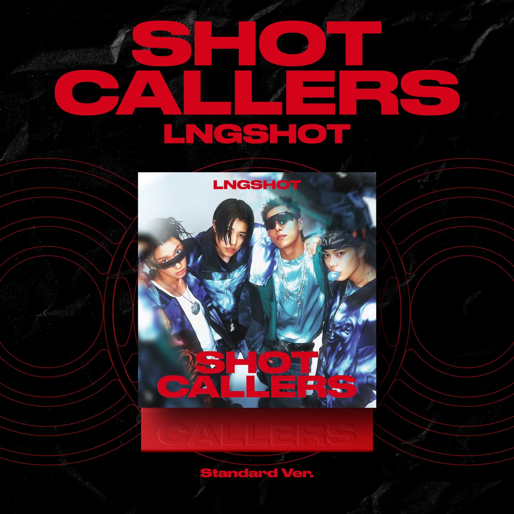 ОФИЦИАЛЬНЫЙ K-pop альбом LNGSHOT SHOT CALLERS (Рандом)