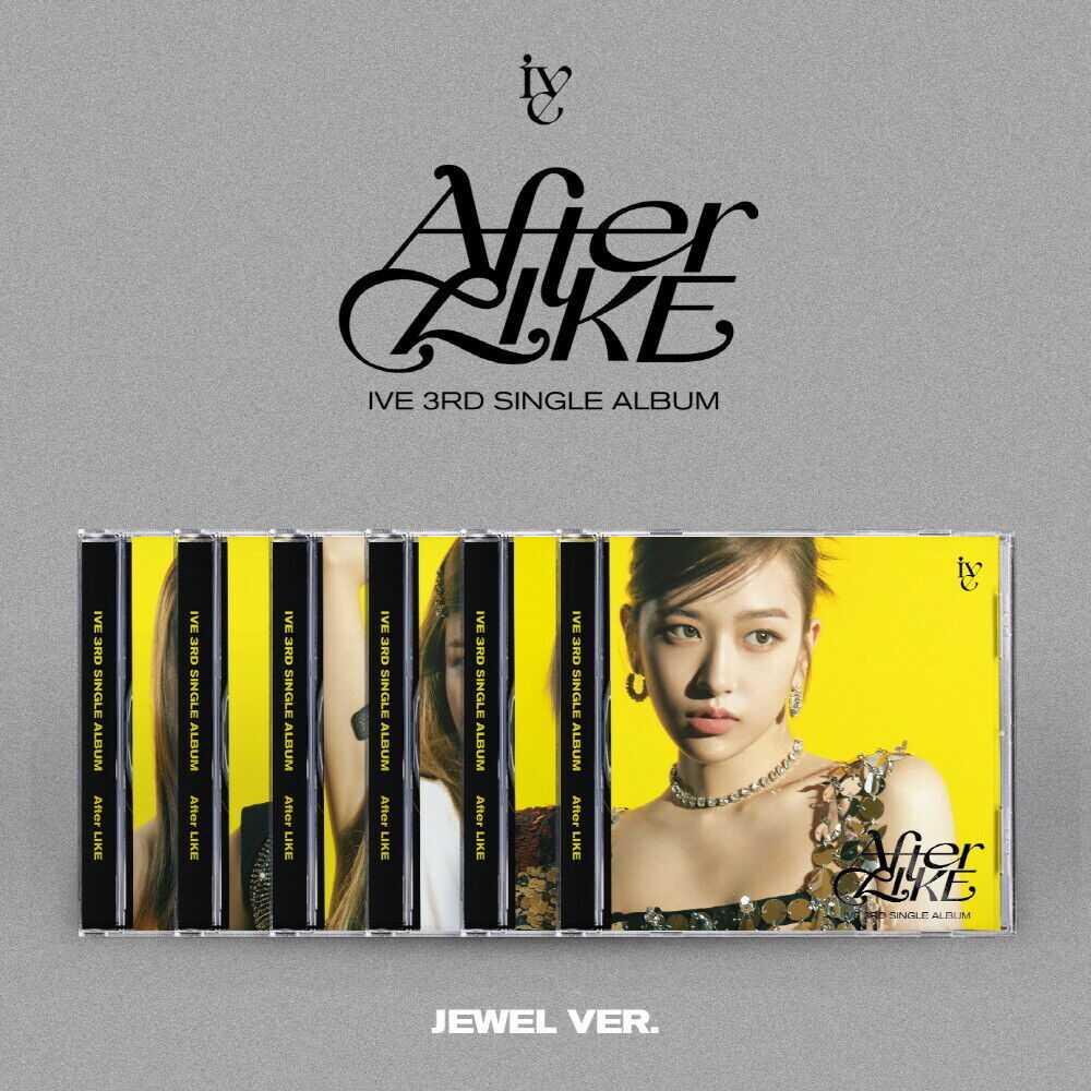 ОФИЦИАЛЬНЫЙ K-pop альбом IVE AFTER LIKE (Jewel Case Ver.)