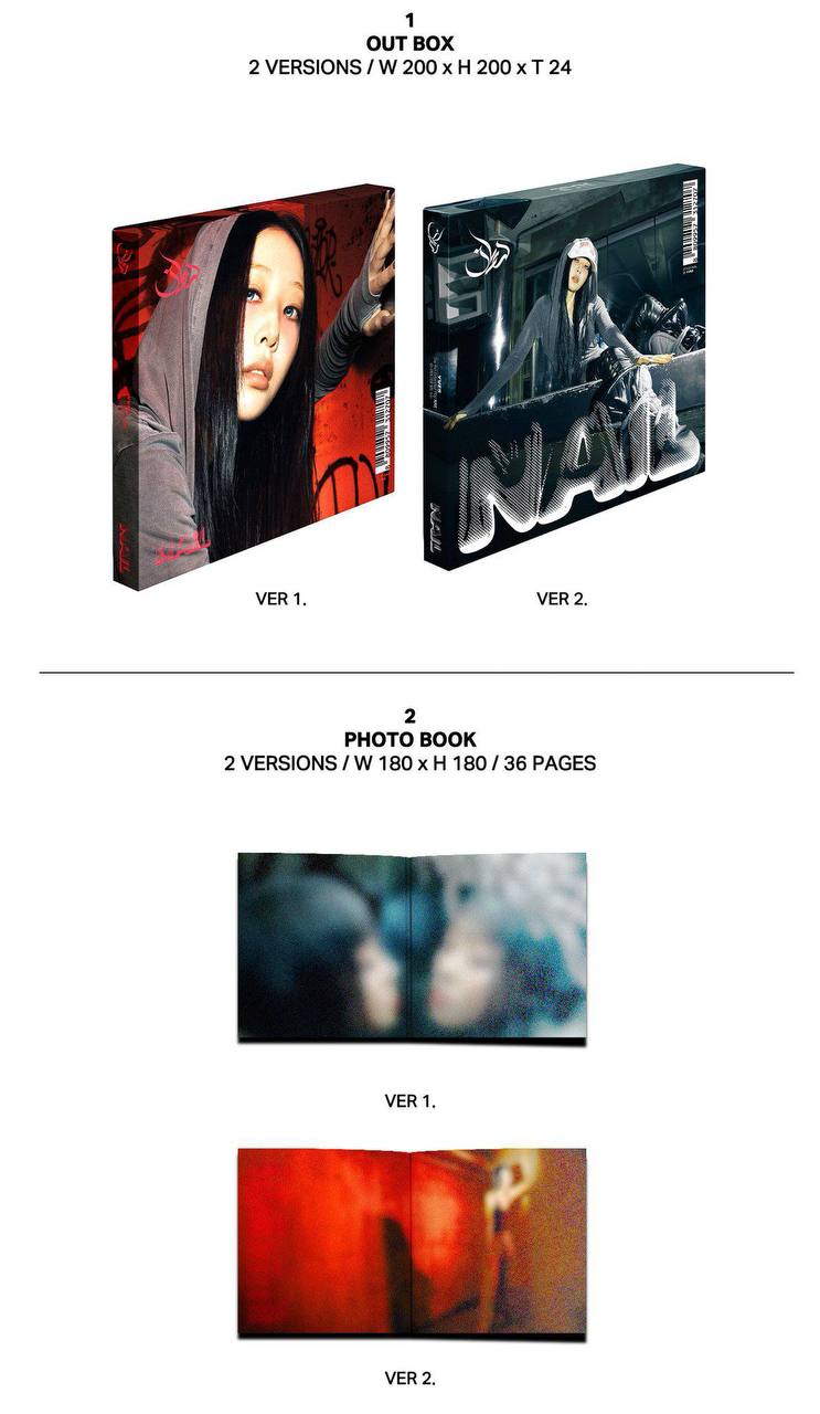 ОФИЦИАЛЬНЫЙ K-pop альбом YVES NAIL (Deluxe ver.)