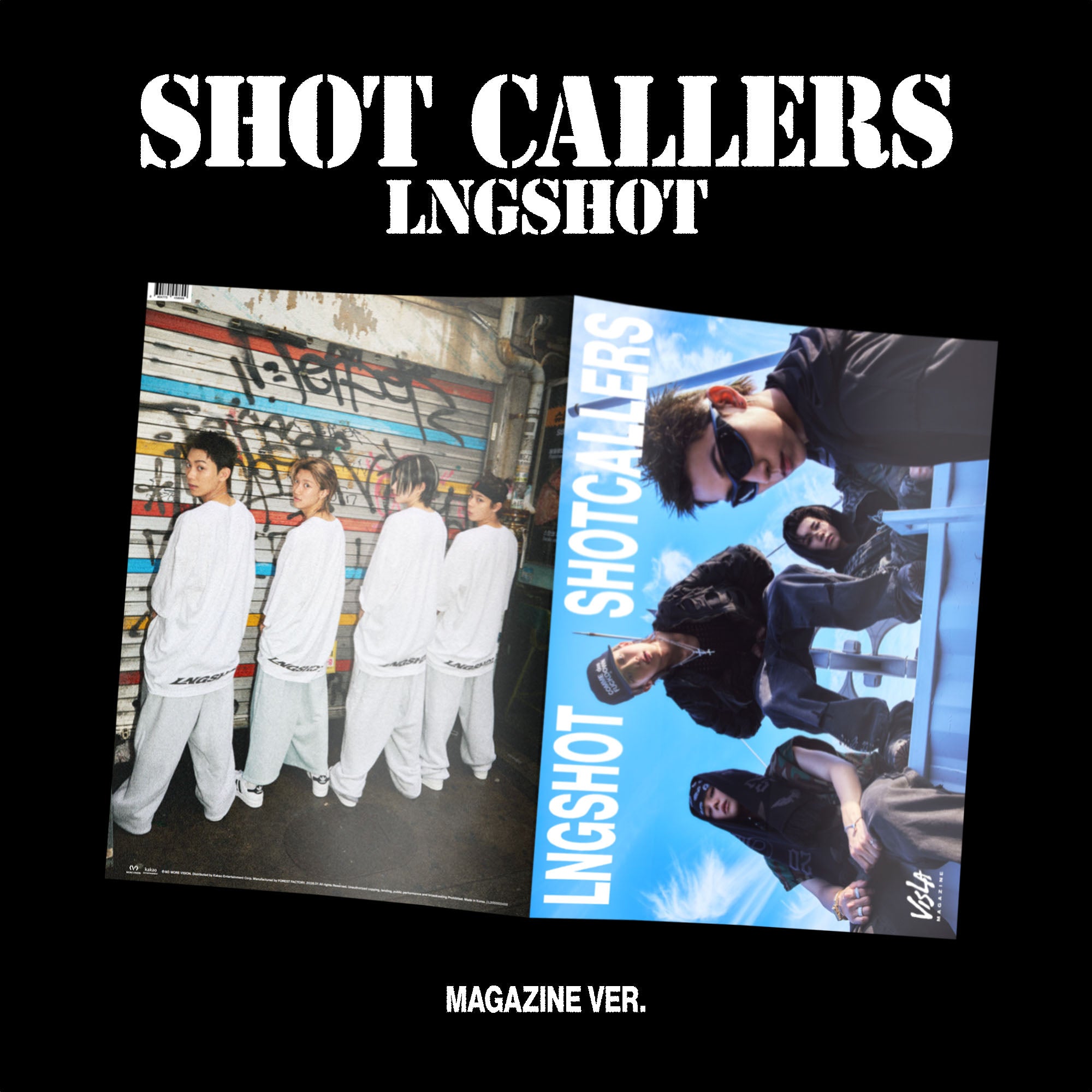 ОФИЦИАЛЬНЫЙ K-pop альбом LNGSHOT SHOT CALLERS (Рандом)