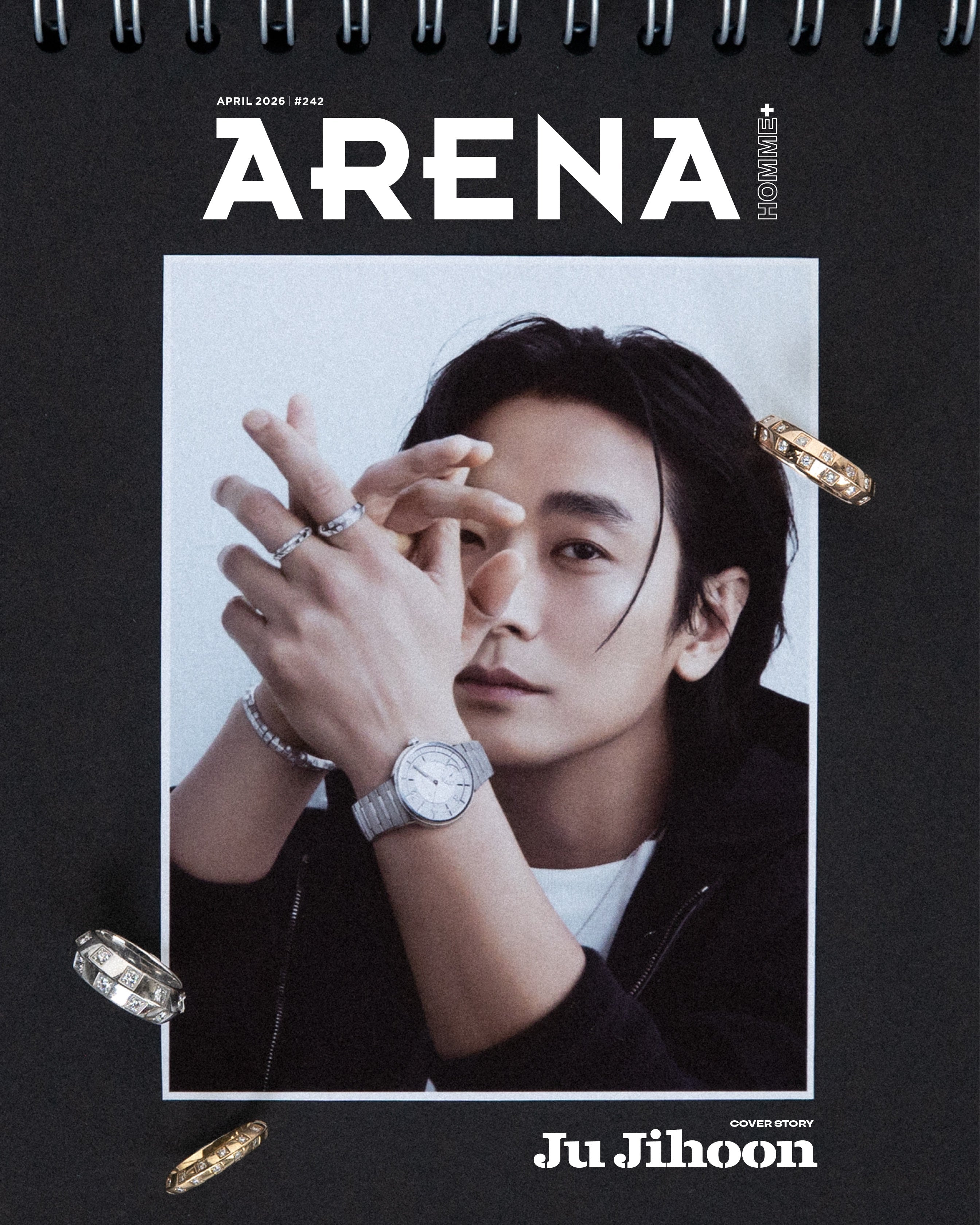 (Чу Джихун) ОФИЦИАЛЬНЫЙ журнал ARENA HOMME 2026.04 B Type