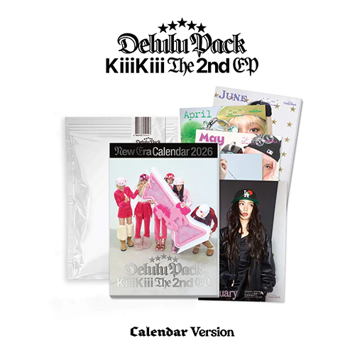 ОФИЦИАЛЬНЫЙ K-pop альбом KIII KIII DELULU PACK (CALENDAR Ver.)
