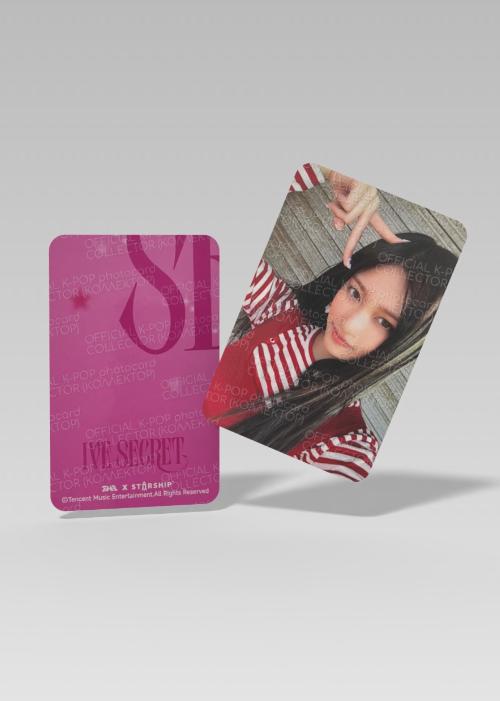 ОФИЦИАЛЬНАЯ K-pop карта Лисо из SECRET (Ивентовая)