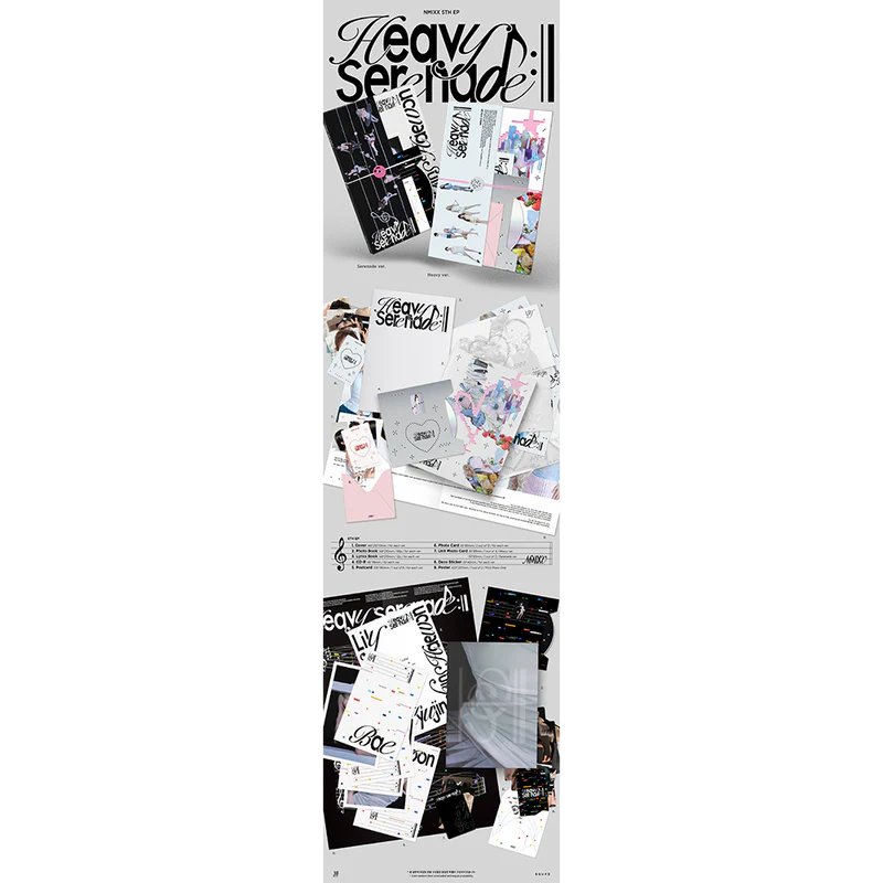 ОФИЦИАЛЬНЫЙ K-pop альбом NMIXX HEAVY SERENADE  (HEAVY Ver.)
