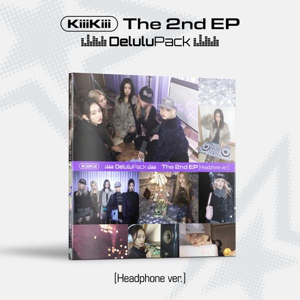 ОФИЦИАЛЬНЫЙ K-pop альбом KIII KIII DELULU PACK (HEADPHONE Ver.)