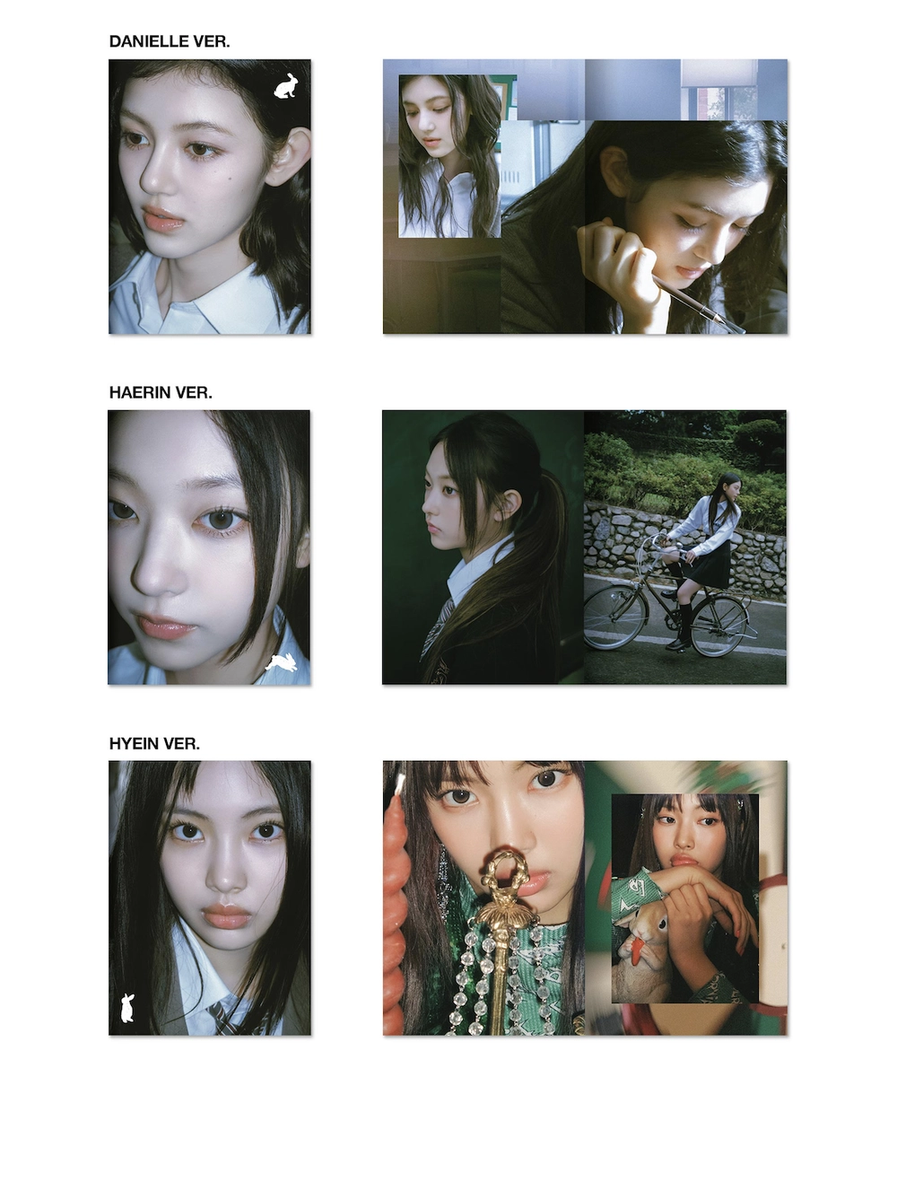 ОФИЦИАЛЬНЫЙ K-pop альбом NEWJEANS OMG (Message Card ver.) (Hanni ver.)