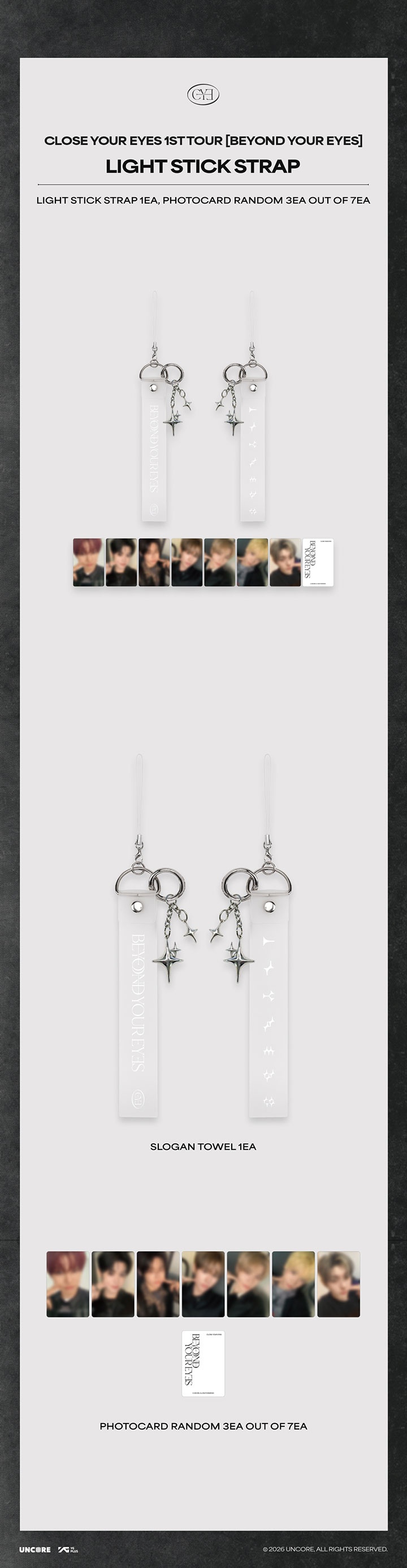 Лайтстик CLOSE YOUR EYES LIGHT STICK STRAP
