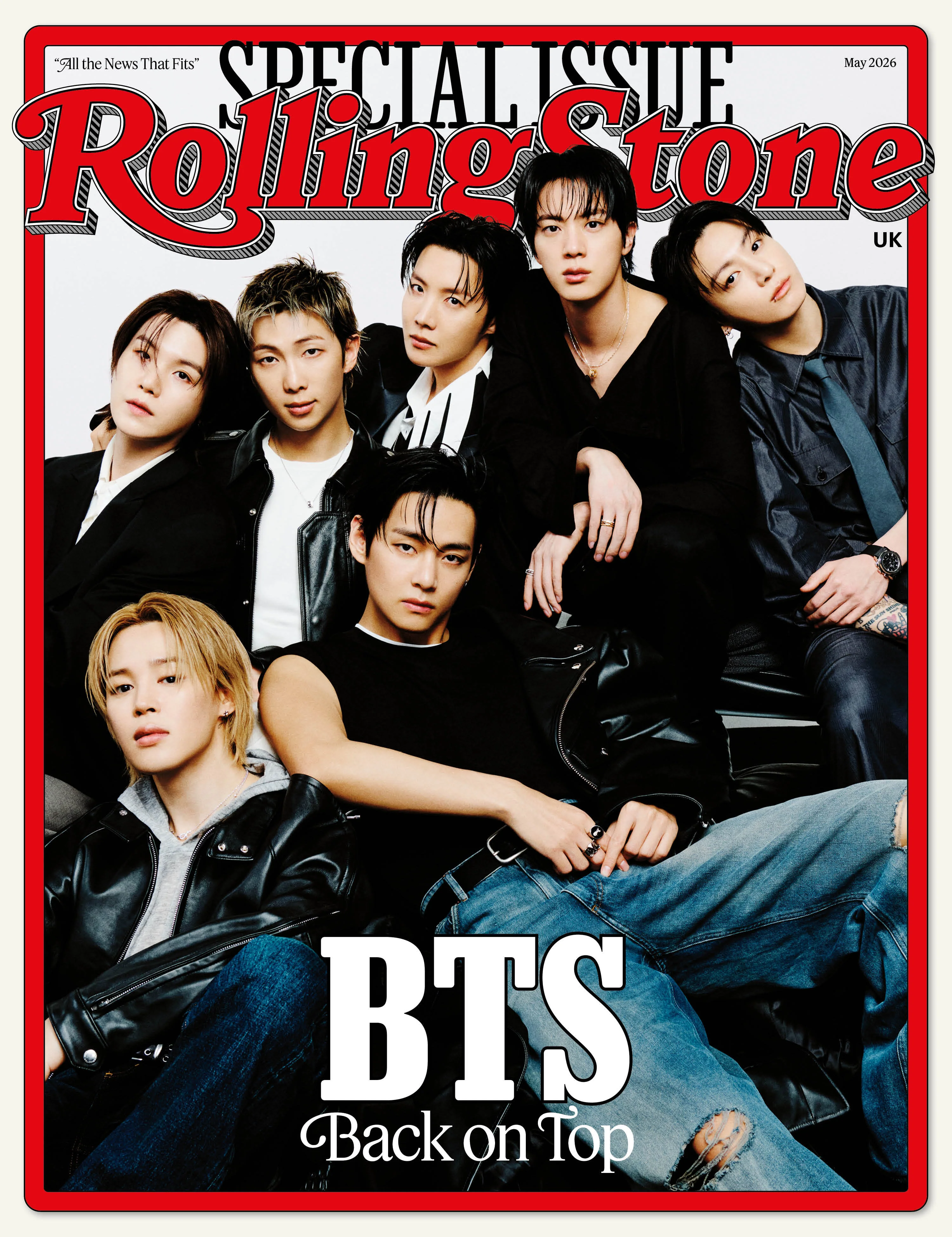 (BTS) ОФИЦИАЛЬНЫЙ журнал ROLLING STONE UK MAGAZINE 2026.06