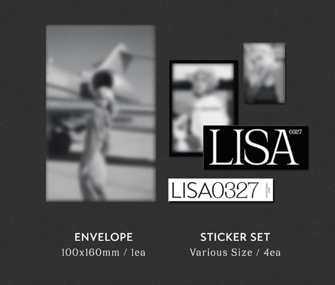 ОФИЦИАЛЬНЫЙ K-pop фотобук LISA 0327 (Vol. 4 ver.)