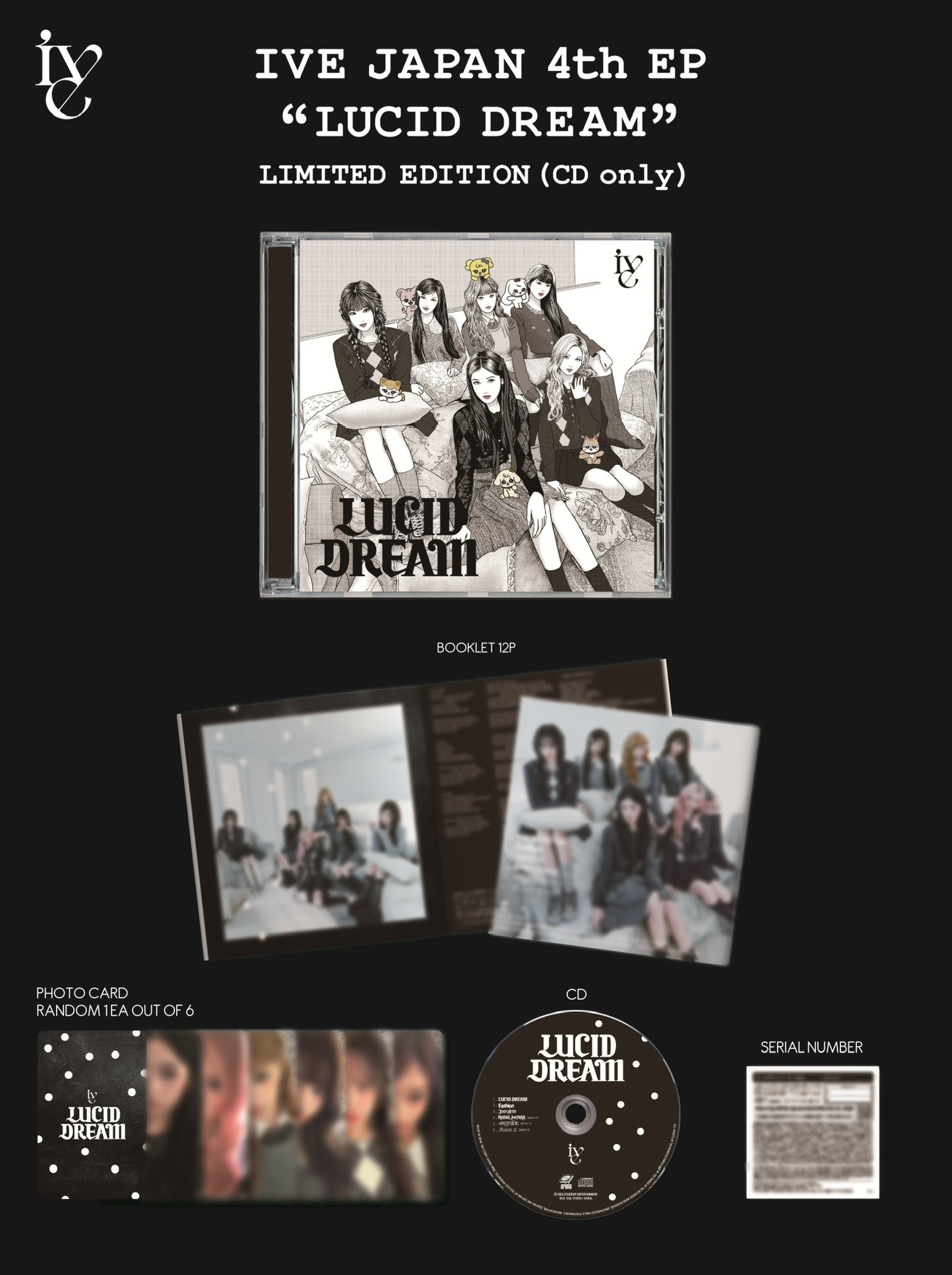 ОФИЦИАЛЬНЫЙ альбом IVE LUCID DREAM (LIMITED EDITIOM Ver.)