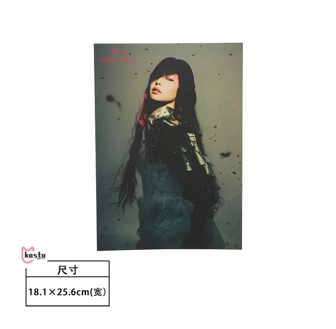 ОФИЦИАЛЬНЫЙ мерч JENNIE BLACKPINK RUBY + MINISO (POSTER)