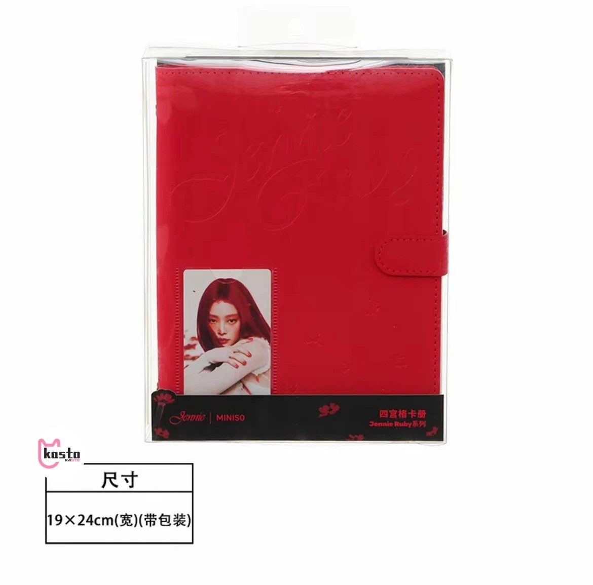 ОФИЦИАЛЬНЫЙ мерч JENNIE BLACKPINK RUBY + MINISO (BINDER)